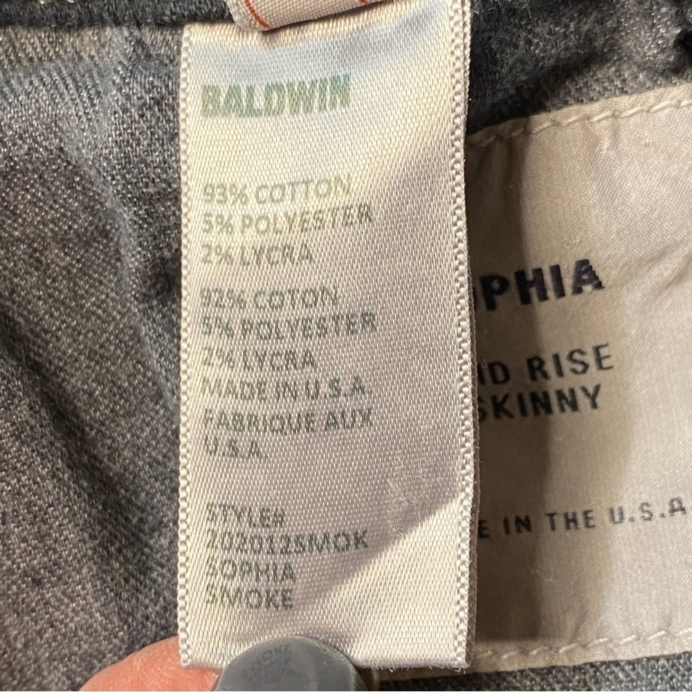BALDWIN Jeans Sophia Mid Rise Skinny Jeans - Picture 9 of 16